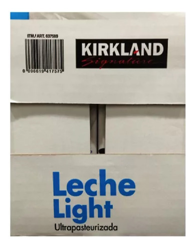 Leche Ligth 12 Piezas 1 L C/u Kirkland