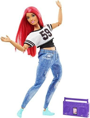 Muñeca Barbie Bailarina Made To Move Articulada Accesorios
