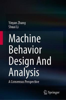 Libro Machine Behavior Design And Analysis : A Consensus ...