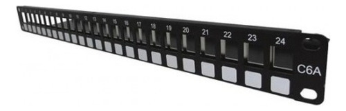 Nexxt Naw-pnel6a24 Patch Panel Modular 24 Puertos Cat6 Cat6a