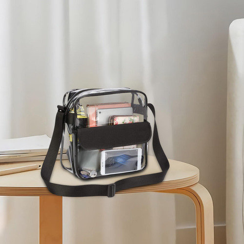 Bolso De Compras Transparente Bolso Con Cremallera Bolso De