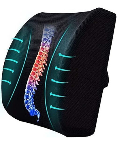 Colín Lumbar Para Sillas De Oficina O Auto, Soporte Espalda