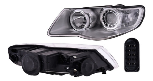 Faro Izq Depo Volkswagen Touareg Del 2008 Al 2009