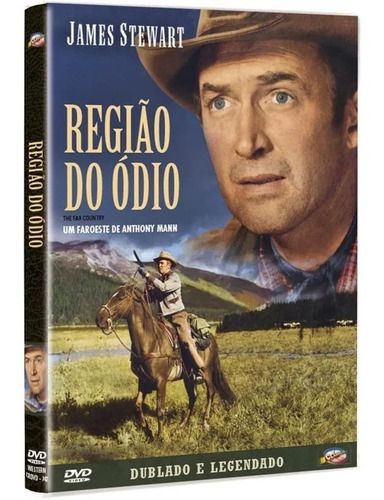 Região Do Ódio - DVD - James Stewart - Ruth Roman - Walter Brennan