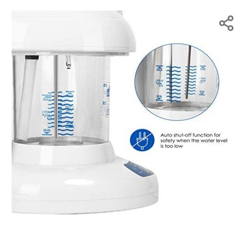 Imagen 4 de 4 de Vapor Ozono Portátil Digital Con Brazo Extensible
