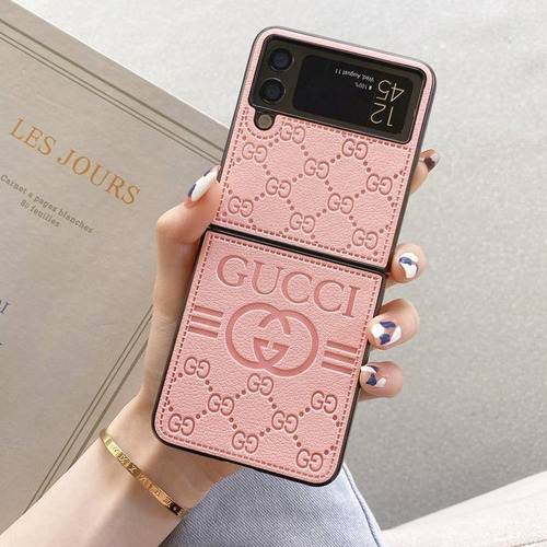 Funda De Piel De Lujo Funda Capa Para Samsung Galaxy Z Flip 5 4 3 6 Z Flod 2 3 4 5 6 Find N2 N3 X Flip Xiaomi Mixflip Mix
