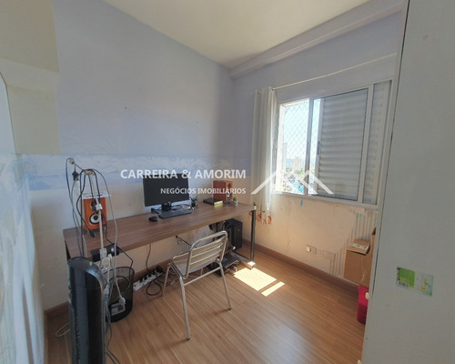 Apartamento A Venda, 2 Dormitórios, Sala 2 Ambientes + Sacada, Móveis Planejados, 1 Vaga De Garagem. 5 Minutos Metrô Campo Limpo. Jardim Casa Blanca. - Ap00177 - 69414882