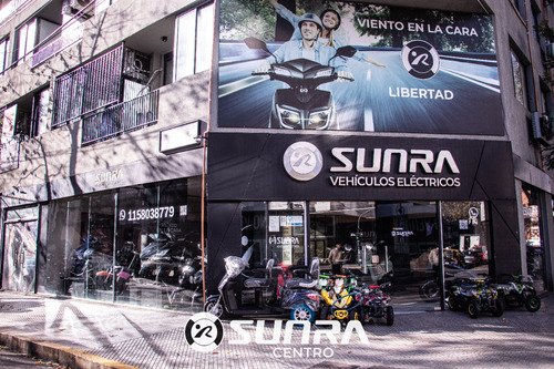 Moto Electrica Sunra Caguu Para Delivery + Envio Y Casco / G