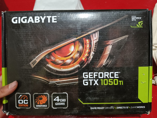 Tarjeta Gráfica Geforce Gtx 1050 Ti 4gb 