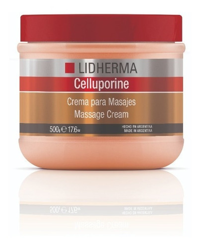 Celluporine Crema Anticelulitica 500gr Lidherma Caba