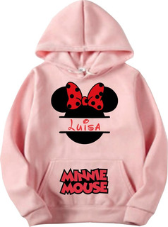 Buzos Sacos Hoodies Para Niñas Minnie Mouse Personalizados Buzos Sacos Hoodies Para Niñas Minnie Mouse Personalizados
