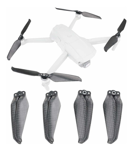 Rcgeek Compatible With Mavic Air 2 2s Carbon Fiber Propeller