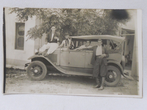 Foto Postal Cachila En Casa De Campo Antigua Años 1930