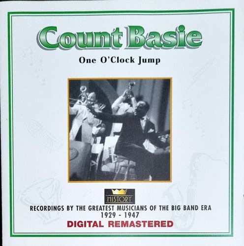 Count Basie One O' Clock Jump 1920-1947 2 Cd Germany 