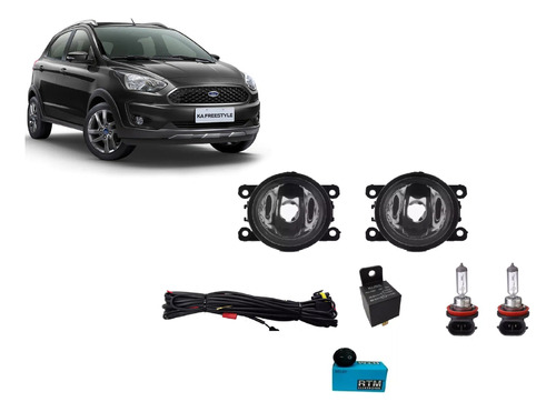 Kit De Faros Auxiliares Ford Ka 2019 2020 2021 2022