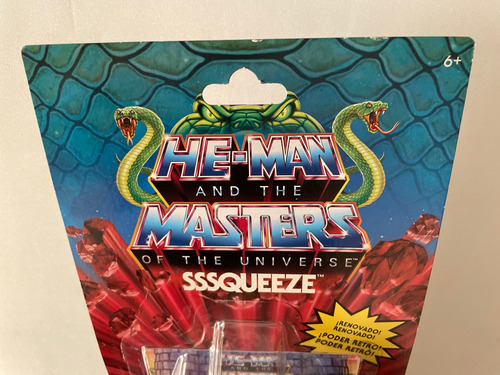 Sssqueeze Snake Men Motu Origins Wave 14 Squeeze Retro Play (Usado)