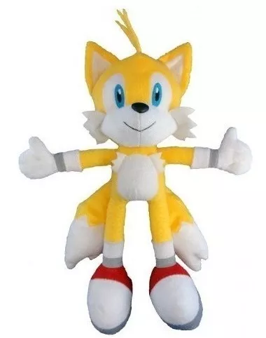 Kit 3 Boneco Pelúcia Turma Do Sonic 35 Cm Unisex Antialergic