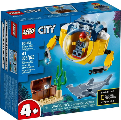 Lego City 60263 Océan Minisubmarino Nuevo
