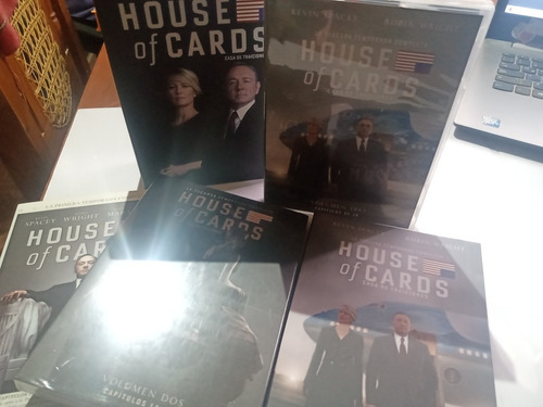 Imagen 1 de 6 de House Of Cards Primera Segunda Y Tercera Temporada Dvd
