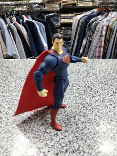 Dc Superman, Henry Cavill, Man Of Steel, 4 Pulgadas!! (Usado)