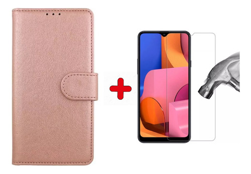 Protector Estuche Agenda Flip Samsung A13 4g + Vidrio 9h