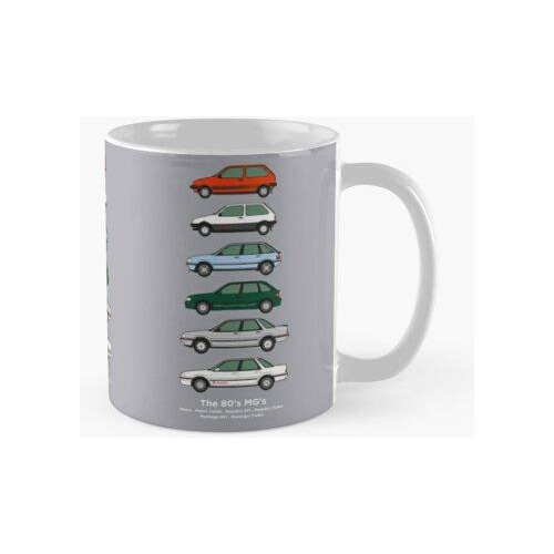 Taza 1980 Mg Classic Car Collection Calidad Premium