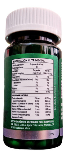 Magnesio vitamina b6 sistema inmune presion arterial sabor sin sabor Blen