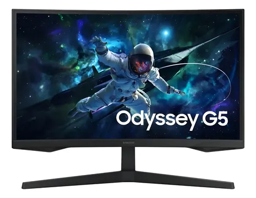 Monitor Samsung 27 Gamer Odyssey G5 Ledva Qhd 165hz 1ms