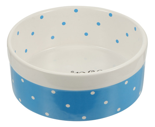 Comedero De Comida Para Gatos Cat Ceramic Bowl Dots