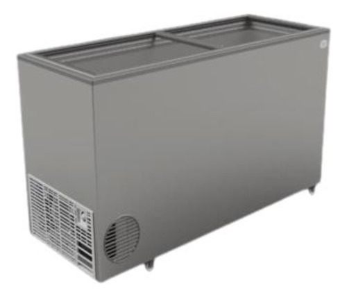 Conservadora De Helados Fam 22 Baldes Ac. Inox Tapa Cristal