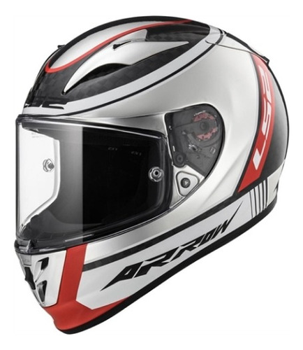 Capacete Fibra Carbono Ls2 Ff323 Arrow Carbon Chrome Cromado