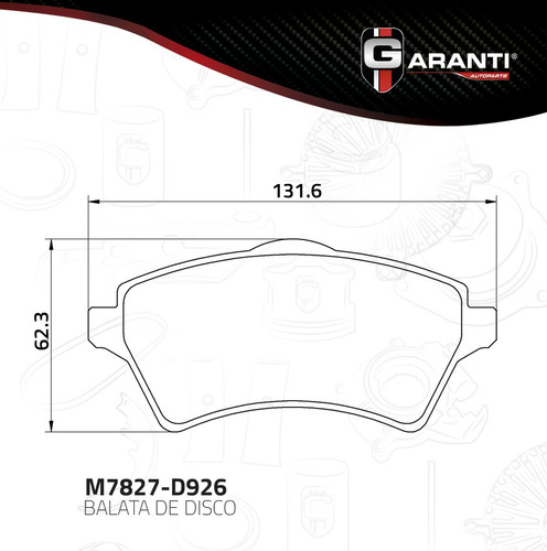 Jgo Balatas Delantera Disco Land Rover Freelander 2000-2006