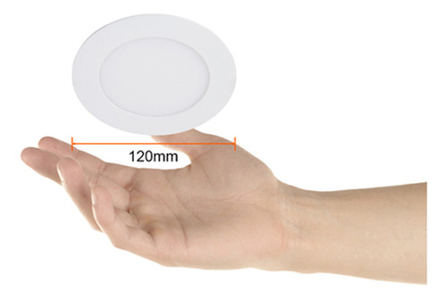 Tecnolite Lampara Empotrable Luz Cálida Brillante Led 6w