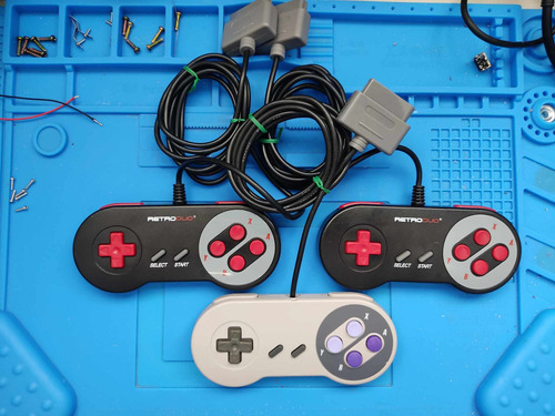 3 Controles Genericos De Super Nintendo