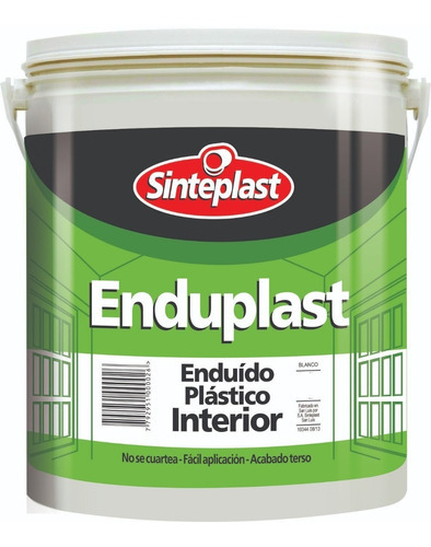 Enduplast Enduido Plastico Interior X 10kgs - Sagitario