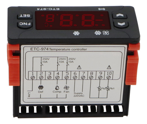 Microordenador Controlador De Temperatura Digital 4x Etc-974