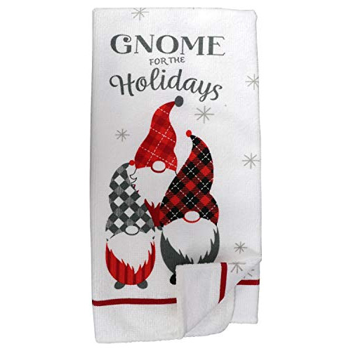 Cute Gnome For The Holidays 2 Piece Towel Set 15 X 25