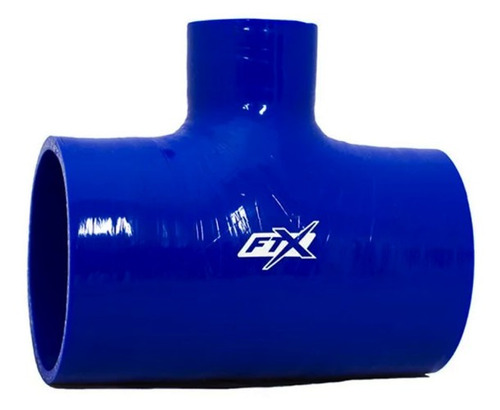 Manguera Silicona `t´ 2.5´/1´ Azul Ftx Fueltech