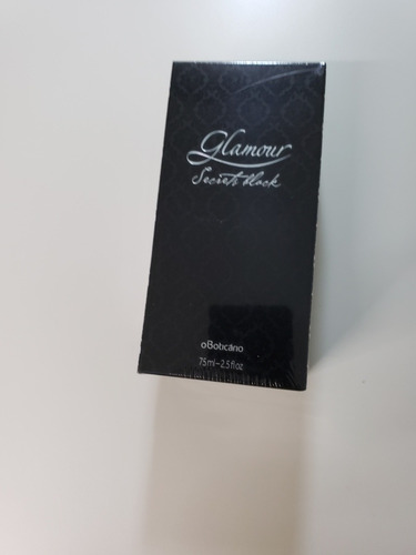 Glamour Secrets Black Desodorante Colônia 75ml - Lacrado