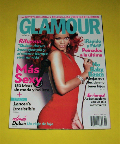 Rihanna Revista Glamour Amy Winehouse Paola Nuñez Jessie J