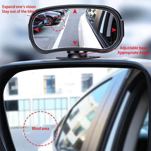 2 Uds Espejos De Punto Ciego Para Coche Espejo Gran Angular
