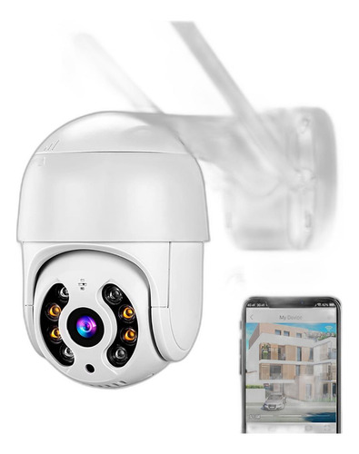 Speed Dome Câmera Ip Wifi Externa Icsee Ptz Full Hd 5 Mp