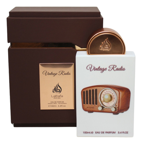 Perfume Vintage Radio Lattafa Pride 100ml Unisex