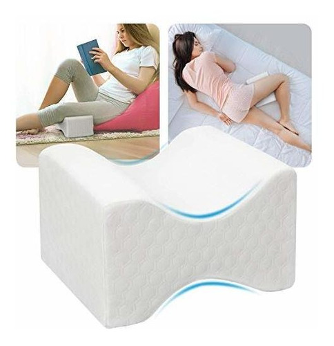 Huanuo Knee Pillow For Side Sleepers - Memory Foam Leg Pillo