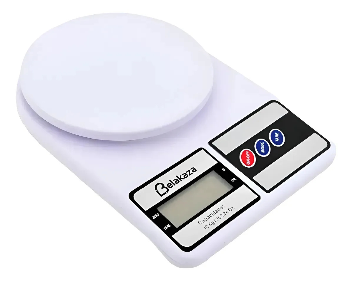 Balança Digital de Precisão Para Cozinha até 10kg
