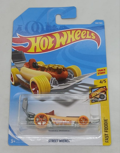 Street Wiener Hot Wheels Fast Foodie Super Pancho Multicolor