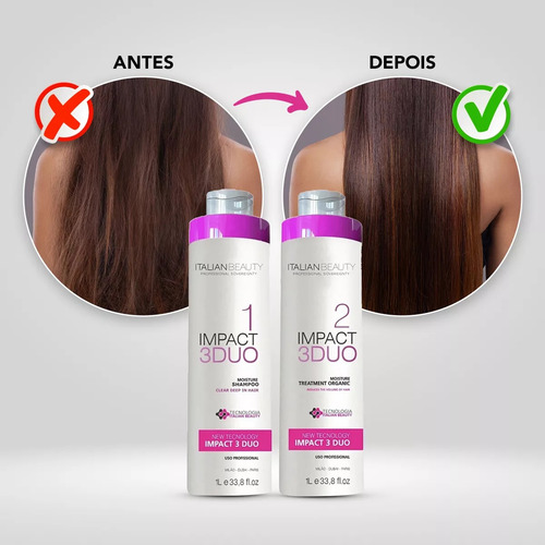 Kit Escova Progressiva Sem Formol Alisamento Premium Selafix