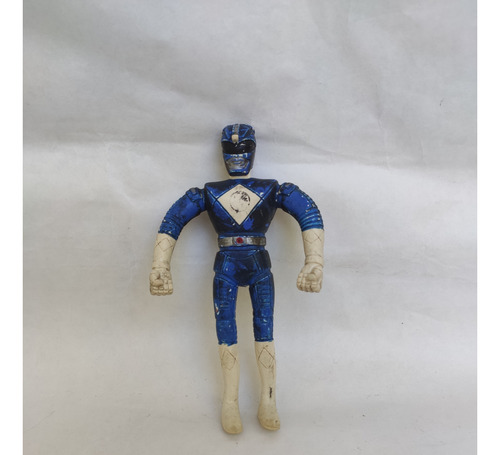Figura Bendable Power Ranger Azul Blue