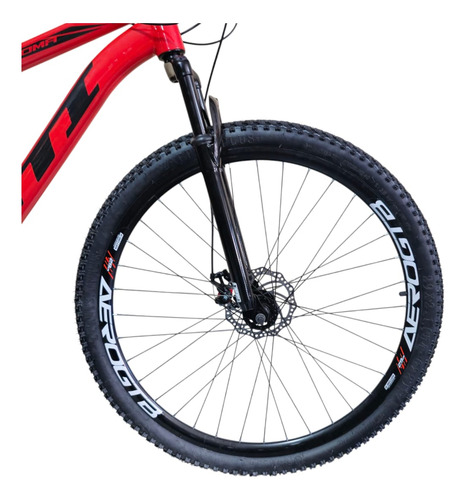 Bicicleta Aro 29 Gti Roma Quadro Alm 21v Basica Freio Disco Vermelho/preto 15