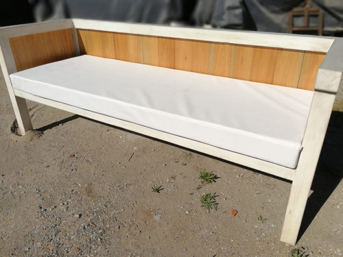 Camastro Artesanal 2mts En Madera De Eucalipto